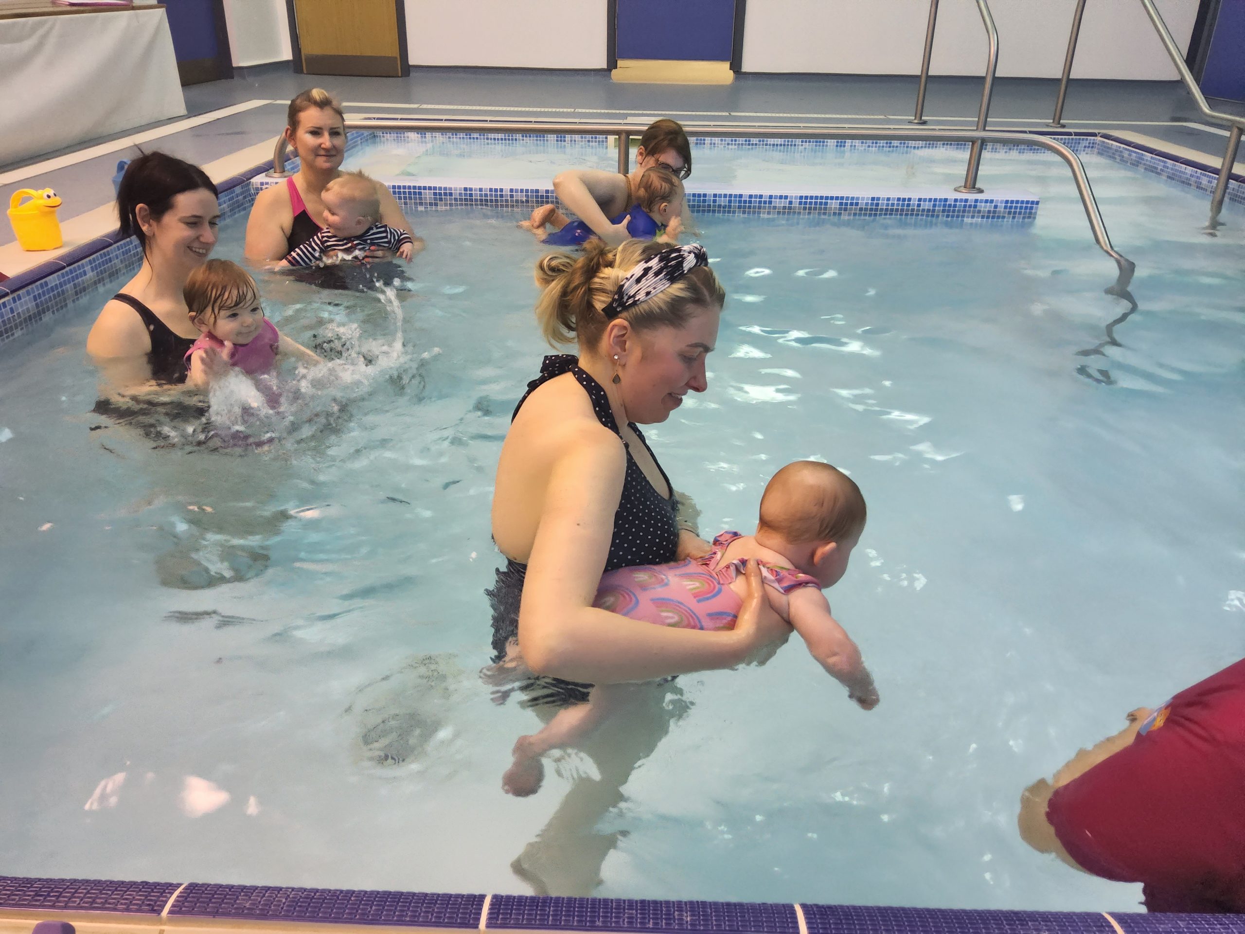 Baby swimming lessons at Hayley's Swimming School, Wirral